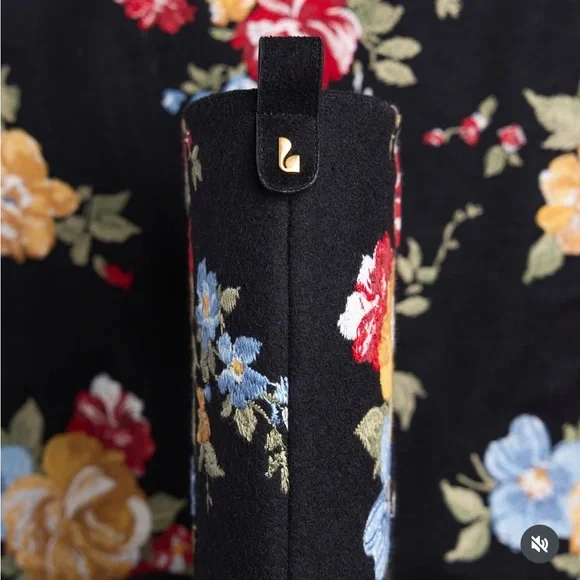 Larroude x Markarian Florencia Boots in Floral Embroidery NWT - Picture 9 of 11